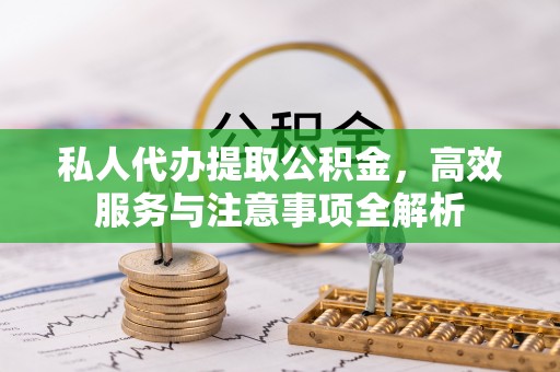 月湖私人代办提取公积金，高效服务与注意事项全解析